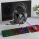 Игровой комплект Gaming Combo 4-in-1 T-Wolf TF-400 черный &bull; Геймерский набор клавиатура, мышь, наушники и коврик для ПК