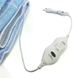 Электропростынь Electric Blanket 150&times;170 см с 2 режимами подогрева, клетка с вишнями &bull; Электрическая простынь Electric Blanket 220 В с терморегулятором для кровати