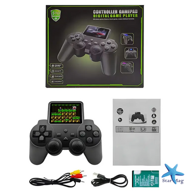 Портативна ретро міні-ігрова приставка Gamepad S10 з 2.4 екраном та 520 іграми ∙ Джойстик-приставка S10