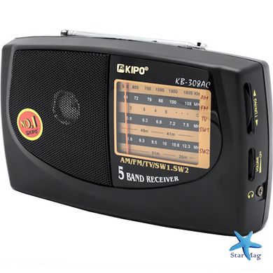 Радиоприемник KIPO RADIO KB 308 AC PR3