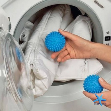 Кульки для прання білизни, пуховиків у пральній машині Dryer Balls 2 м'ячик у наборі