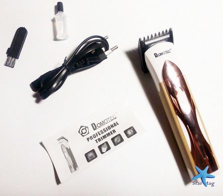 Беспроводная машинка для стрижки волос Domotec MS 2030 | триммер CG21 PR3