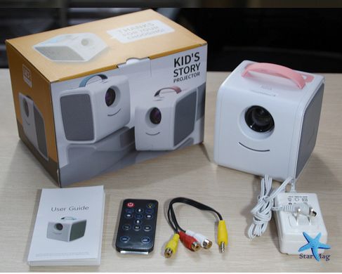 Детский мини-проектор Q2 | Домашний портативный видеопроектор
