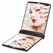 Кишенькове дзеркало з підсвічуванням Make-Up Mirror 8 LED Косметичне міні дзеркальце для макіяжу