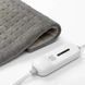 Согревающая электрическая массажная подстилка &ndash; грелка MASSAGING WEIGHTED HEATING PAD от боли в спине &middot; Флисовая мини электропростынь - накидка