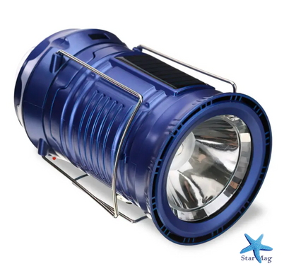 Фонарь уличный SX-6888T Multifunction Stage Flame Lamp для кемпинга D-1977 ∙ Многофункциональный кемпинговый фонарь SX-6888T с диско-эффектом