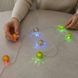 Гирлянда-нить String-Lights 20Parts-M 3 м разноцветная &bull; внутренняя светодекоративная нить с прозрачным проводом и шаровидными ажурными плафонами для декора комнаты и ёлки
