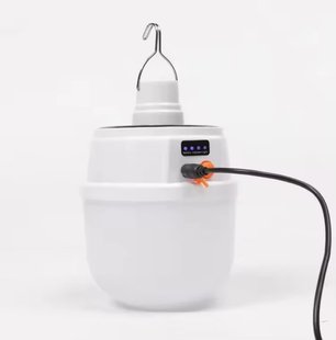 Аварийная лампа с крючком Solar Emergency Charging Lamp 2022 · Аккумуляторная лампочка - светильник с солнечной батареей и влагозащитой IP65