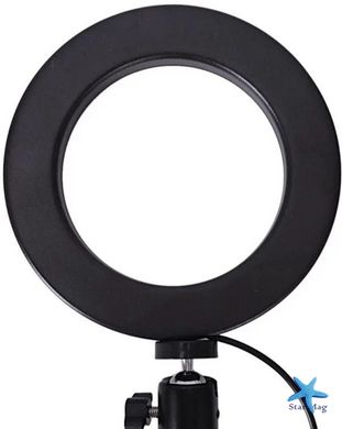 Кільцева LED лампа S31 Світлодіодна лампа USB з кріпленням тримачем телефону, 33см