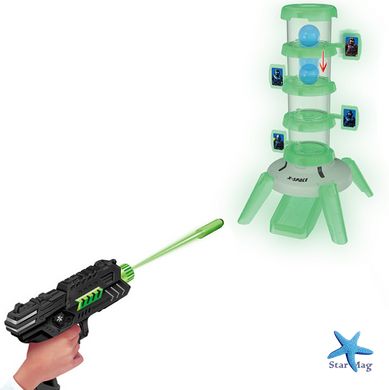 Тир - вежа Dark Wars Пістолет з цілями для прицільної стрілянини Інтерактивна дитяча гра B3240G