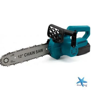 Компактна акумуляторна пила CHAIN SAW з шиною 12 і двома батареями &bull; Ланцюгова пила M-9019 на акумуляторі