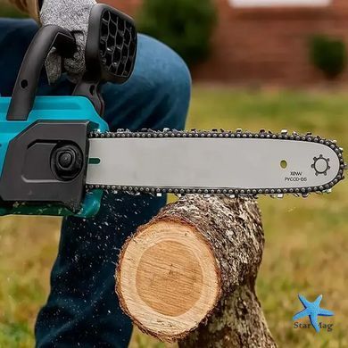 Компактна акумуляторна пила CHAIN SAW з шиною 12 і двома батареями &bull; Ланцюгова пила M-9019 на акумуляторі