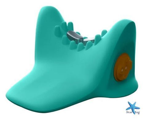 Ортопедический подголовник U-образный W22 &bull; Массажная подушка для шеи с вибромассажем и подогревом
