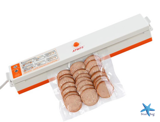 Кухонний вакуумний упаковщик Vacuum Sealer Freshpack PRO ∙ Збереження свіжості упаковщик Vacuum Sealer та економія місця