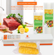 Кухонний вакуумний упаковщик Vacuum Sealer Freshpack PRO ∙ Збереження свіжості упаковщик Vacuum Sealer та економія місця