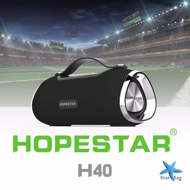 Беспроводная портативная Bluetooth блютуз колонка Hopestar H40 (21*9 см) PR4