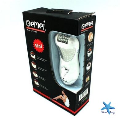Женский эпилятор бритва Gemei GM-3061 4 в 1 CG22 PR4