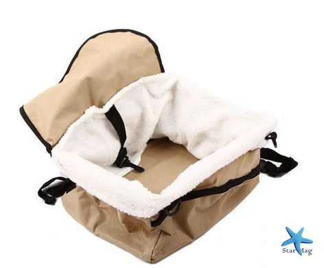 Автомобильная сумка – переноска для животных Pet Booster Seat автокресло для перевозки собак в машине