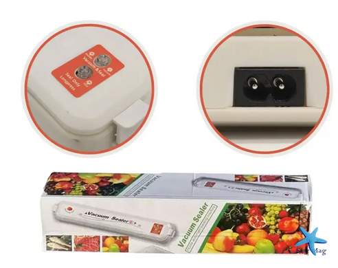 Кухонний вакуумний упаковщик Vacuum Sealer ZWPA-001 ∙ Свіжість продуктів та надійна упаковка Vacuum Sealer ZWPA-001