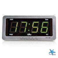 Часы CX 2159 green, Электронные настольные часы, Звуковые часы, Настольные часы, Часы от прикуривателя CG10