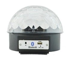 Светодиодный диско-шар LED Magic Ball Bluetooth+MP3 CG07 PR3