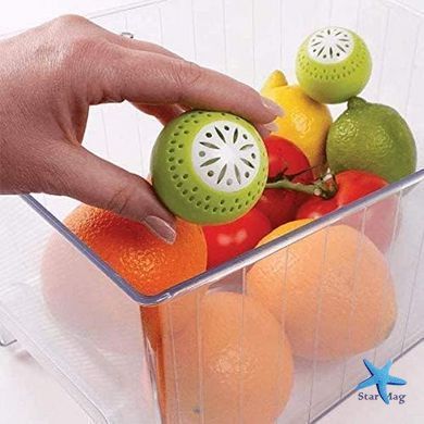 Кульки для холодильника Fridge Balls для усунення запахів ∙ Поглинач запахів Fridge Balls для дому