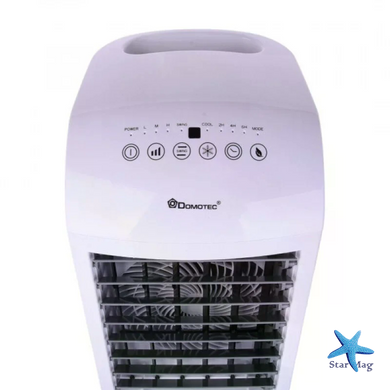 Портативный охладитель воздуха DOMOTEC Air Cooler MS-1628 60 Вт &bull; Мобильный воздухоохладитель 4 л с пультом, таймером и увлажнением