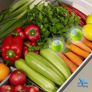 Кульки для холодильника Fridge Balls для усунення запахів ∙ Поглинач запахів Fridge Balls для дому
