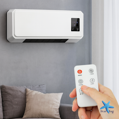Тепловентилятор обогреватель настенный керамический кондиционер 1500 W ∙ Кондиционер Heating air conditioning 170 1500 W