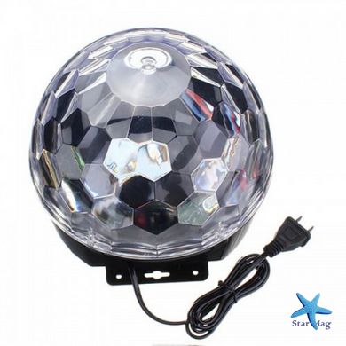 Светодиодный диско-шар LED Magic Ball Bluetooth+MP3 CG07 PR3