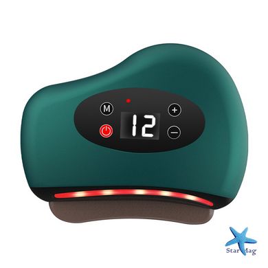 Вібраційний масажер – скребок для тіла Gua Sha Electric · Інфрачервоний бездротовий електромасажер Гуаша з підігрівом та USB зарядкою