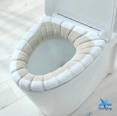 М'який чохол на сидіння унітазу · Туалетна накладка – подушка для кришки