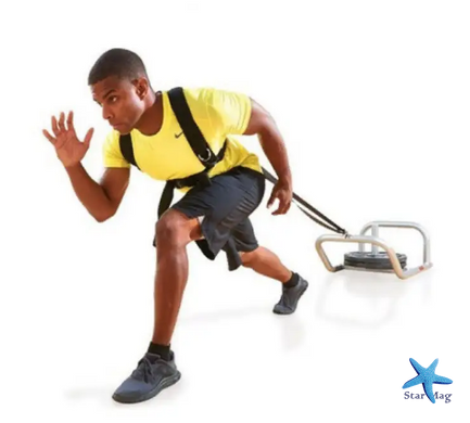 Спортивные ремни – упряжка для спорта Fitness Sled Harness ∙ Фитнес ремень для силовых тренировок