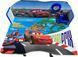 Набір дитячих меблів Disney Cars біло-блакитний &bull; Регульована дитяча парта Disney Cars зі стільцем, полицею та підставкою для ніг