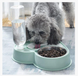 Кормушка с автоматической поилкой для домашних животных Dog Cat Bowl ∙ Миска – автопоилка в форме сердца для кошек и собак