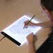 Графический планшет для рисования с LED подсветкой А4 световой экран – доска для создания и копирования рисунков