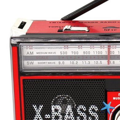 Радиоприемник GOLON RX-382 с USB/SD и фонариком ∙ Портативное мини-радио GOLON RX-382 для дома