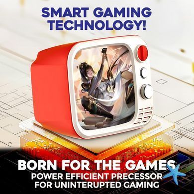 Ігрова консоль H7 Mini TV РЕТРО 740 ігор + 2 джойстики ∙ Портативна ретро-консоль H7 з екраном та джойстиками