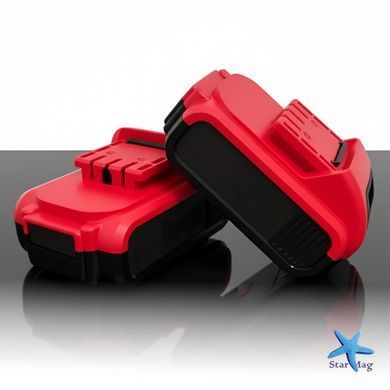 Шуруповерт акумуляторний ударний 24V з 2 акумуляторами RED MA751 &bull; Електричний дриль-шуруповерт для дому, ремонту, складання меблів і монтажних робіт