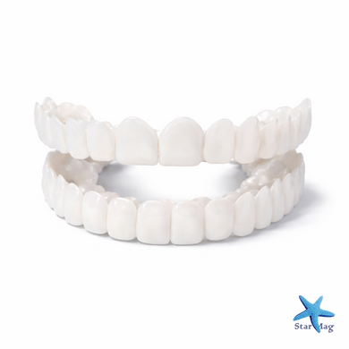 Съемные виниры для зубов Snap On Smile на 2 челюсти &bull; Накладные виниры на верхнюю и нижнюю челюсть для красивой улыбки