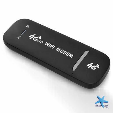 4G модем AND 5559 черный &bull; USB Wi-Fi роутер 4G LTE Plug and Play до 150 Мбит/с для дома, дачи и поездок