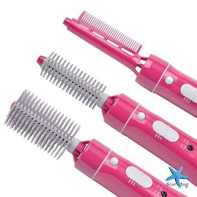 Профессиональный многофункциональный стайлер для волос Fullcome Hair Styler ST300 ∙ Фен-щетка 10 в 1 Fullcome Hair Styler ST300