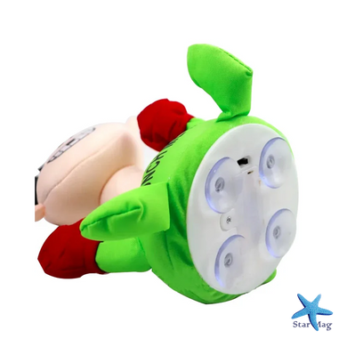 Мягкая интерактивная игрушка - антистресс PUNCH ME «Ударь меня» с звуковым сопровождением на присосках