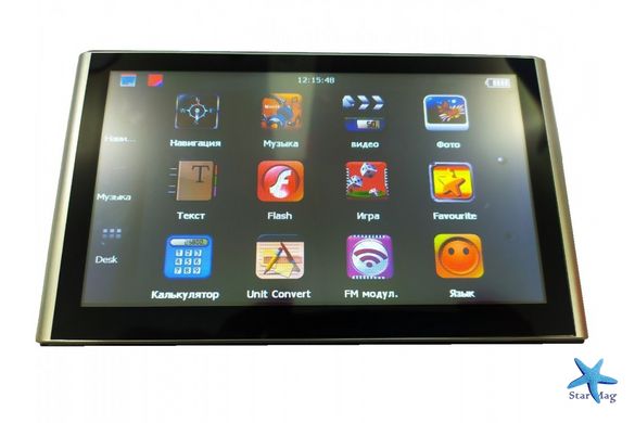 Автомобільний GPS навігатор G708 Android Маршрутизатор в авто, 256/8, 7"