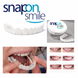 Съемные виниры для зубов Snap On Smile на 2 челюсти &bull; Накладные виниры на верхнюю и нижнюю челюсть для красивой улыбки