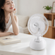 Вентилятор підлоговий DOMOTEC MS-1623 White &bull; Побутовий вентилятор для дому, офісу та кімнати &bull; Потужний вентилятор для охолодження і циркуляції повітря