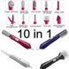 Профессиональный многофункциональный стайлер для волос Fullcome Hair Styler ST300 ∙ Фен-щетка 10 в 1 Fullcome Hair Styler ST300