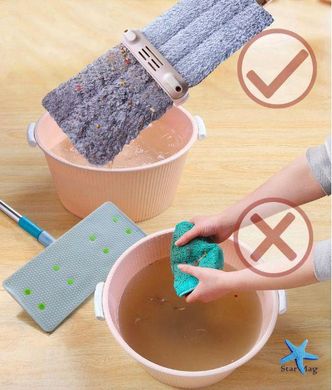 Швабра лентяйка с отжимом Spin Mop Cleaner 360 ∙ Самоотжимающая швабра микрофибра для быстрого мытья полов