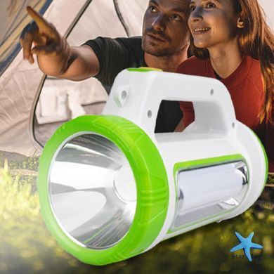 Портативний прожектор із функцією Power Bank JQ-6088 ∙ Лампа-ліхтар для намету та кемпінгу 6088-LED+COB