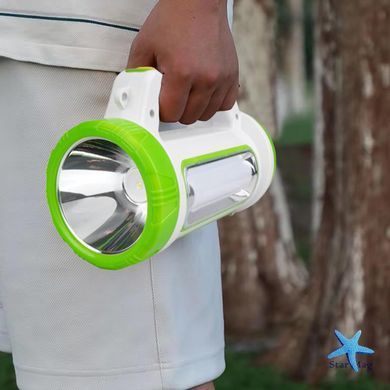 Портативний прожектор із функцією Power Bank JQ-6088 ∙ Лампа-ліхтар для намету та кемпінгу 6088-LED+COB